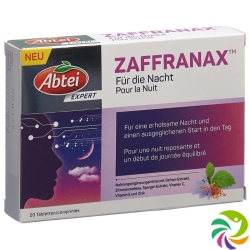 Abtei Zaffranax für die Nacht Tabletten 20 Stück