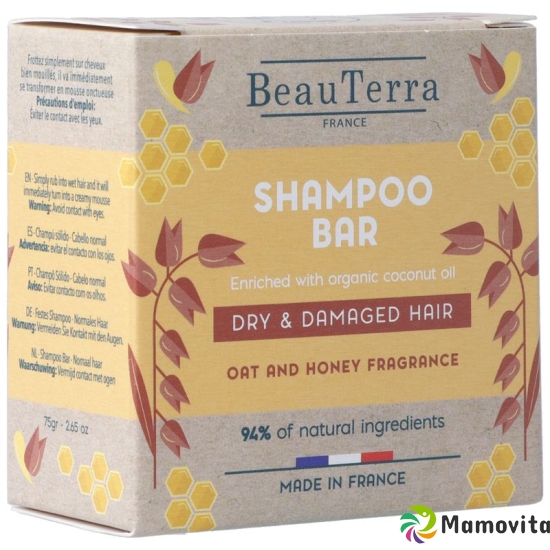 Beauterra Shampoo Solide Trock&beschaed Haar 75g buy online