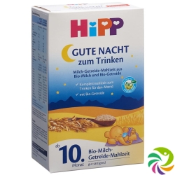 Hipp Gute Nacht Mahlzeit Milch-Getreide 500g