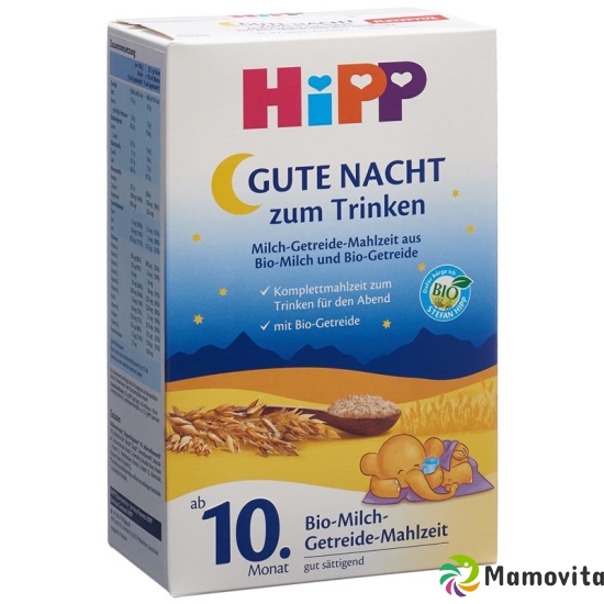 Hipp Gute Nacht Mahlzeit Milch-Getreide 500g buy online