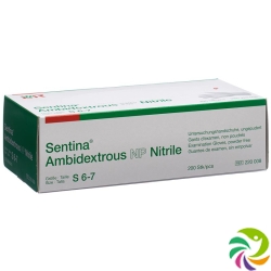 Sentina Ambidextrous S 6-7 Nitrile Puderfrei 200 Stück