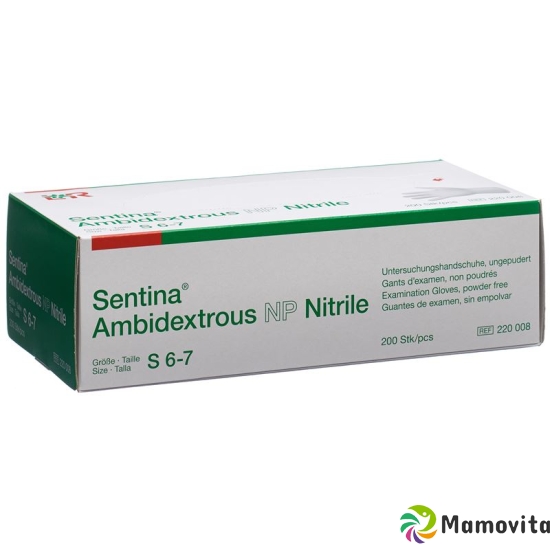 Sentina Ambidextrous S 6-7 Nitrile Puderfrei 200 Stück buy online