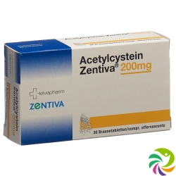 Acetylcystein Zentiva Brausetabletten 200mg 30 Stück