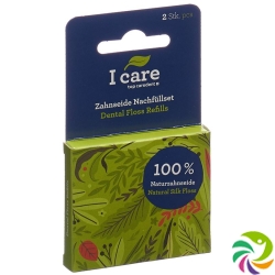 Top Caredent Naturzahnseide Nachfue Biene 25m 2 Stück