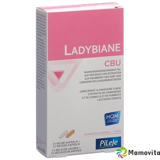 Ladybiane Cbu Yellow Capsules 14 pieces + White Capsules 14 pieces buy online