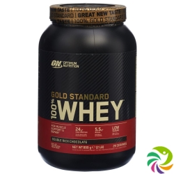 Optimum 100% Whey Gold Std Choco Dbl Ri 2lb 900g