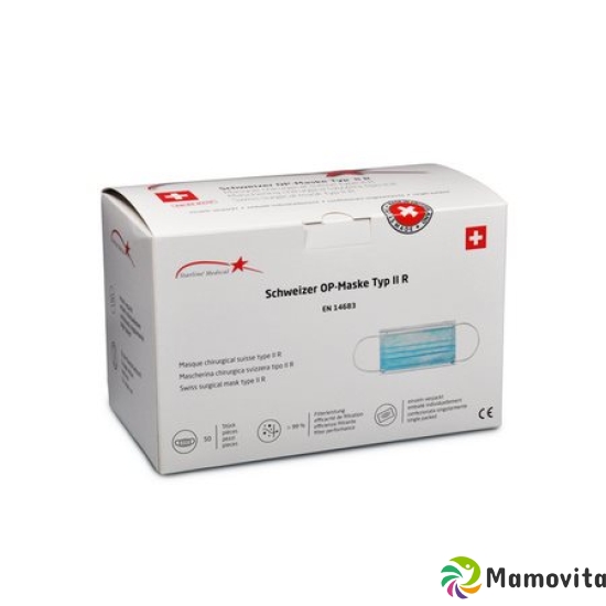 Starline Medical Schweizer OP-Maske Schutzmaske Typ IIR 50 Stück buy online