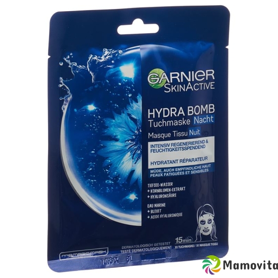 Garnier Skinactive sheet mask Hydra Bomb night buy online