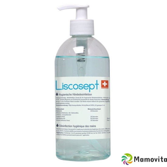 Liscosept Händedesinfektion Dosierpumpe 500ml buy online