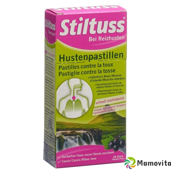 Stiltuss Cough lozenges 28 pieces buy online