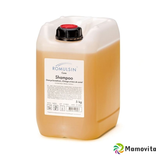 Romulsin Pflegeshampoo Orangen-Sandelh Kanne 5kg buy online