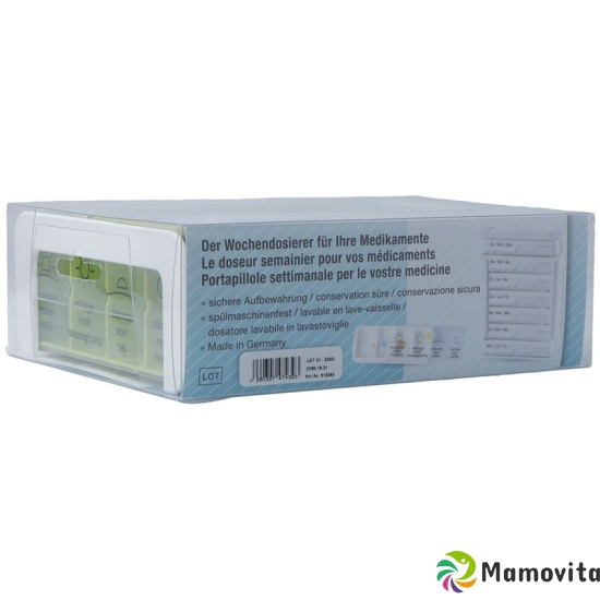 Anabox Medidispenser Compact 7tage Grün 4 F D/f/i buy online