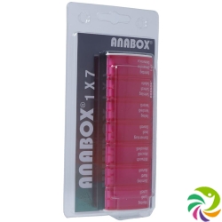 Anabox Medidispenser 1x7 Pink D/f/i im Blister