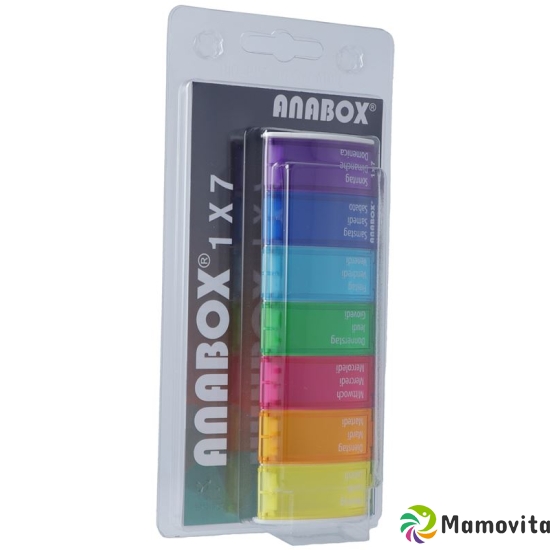 Anabox Medidispenser 1x7 Bunt D/f/i im Blister buy online