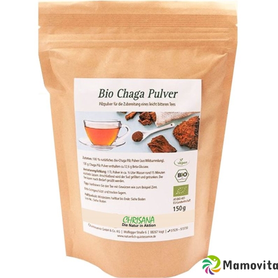 Chrisana Bio Chaga Pulver Beutel 150g buy online