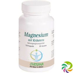 Chrisana Magnesium mit Kräutern Kapseln Dose 150 Stück