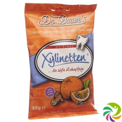 Dr Bauer's Xylinetten Zahnpflege Orange Ingwer 60g