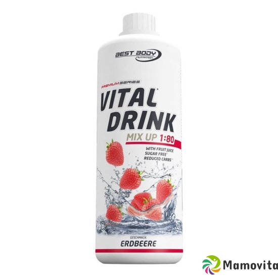 Best Body Vital Drink Erdbeere Flasche 1000ml buy online