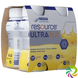 Resource Ultra Fruit Ananas 4 Flasche 200ml