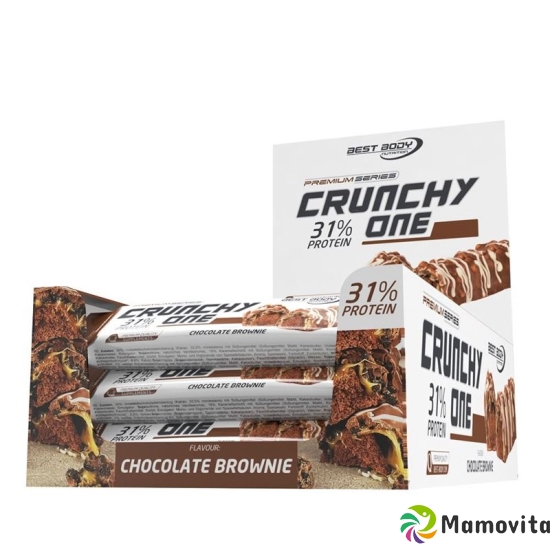 Best Body Crunchy One Bar Choco Brownie 21x 51g buy online