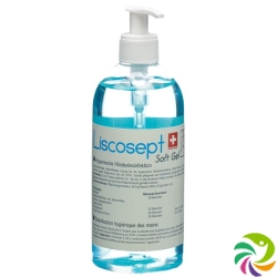 Liscosept Soft Gel Händedesinfekt Dosierpum 500 M