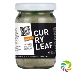 Naturkraftwerke Curry Leaf Pulver Demeter Flasche 30g