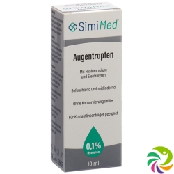 Simimed Augentropfen 0.1% Hyaluron 10ml