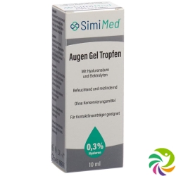 Simimed Augen Gel Tropfen 0.3% Hyaluron 10ml