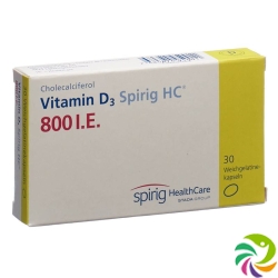 Vitamin D3 Spirig HC Kapseln 800 Ie 30 Stück