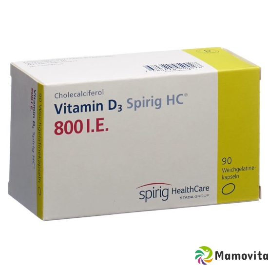 Vitamin D3 Spirig HC Kapseln 800 Ie 90 Stück buy online