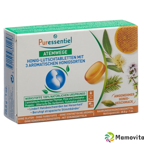 Puressentiel Lozenges 3 honeys 18 pieces buy online