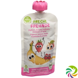 Freche Freunde Quetschmus Jogh Erdbeer&himb 100g