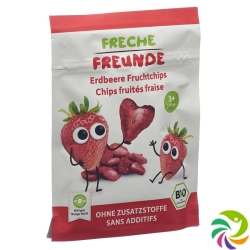 Freche Freunde Fruchtchips Erdbeere 12g