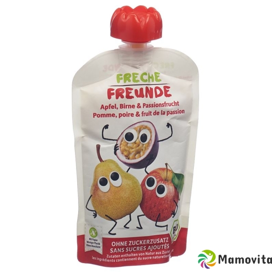 Freche Freunde Quetschmus Apf Birne&passion 100g buy online