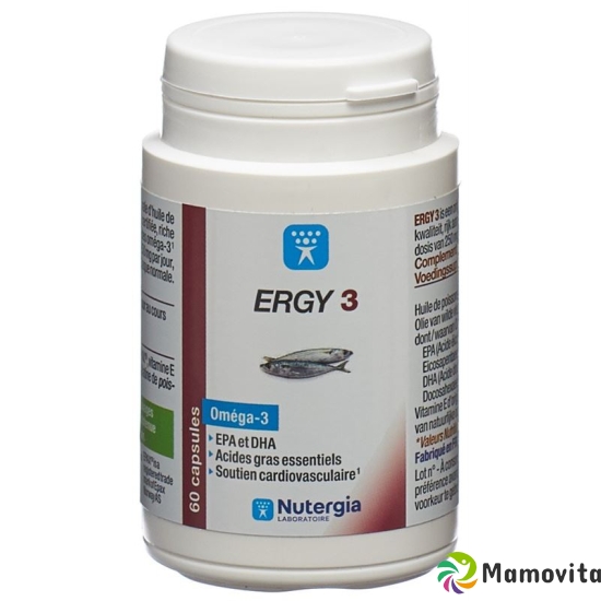 Nutergia Ergy 3 Kapseln Dose 60 Stück buy online