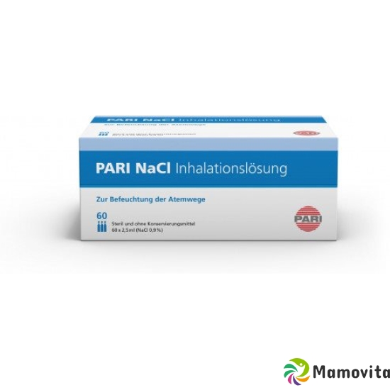 Pari NaCl Inhalationslösung 60 Ampullen 2.5ml buy online