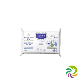 Mustela Reinigungstücher Wasser Bio 60 Stück