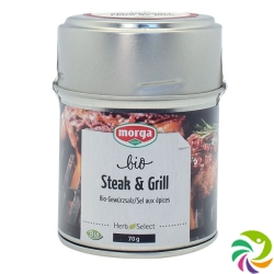 Morga Gewürz Steak & Grill Bio Dose 70g