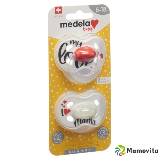 Medela Baby Dummy Day & Night 6-18 2 pieces buy online