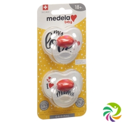 Medela Baby Dummy Original 18+ 2 pieces