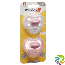 Medela Baby Dummy Original 0-6 Girl 2 pieces