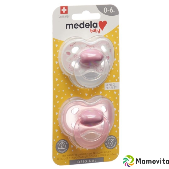 Medela Baby Dummy Original 0-6 Girl 2 pieces buy online