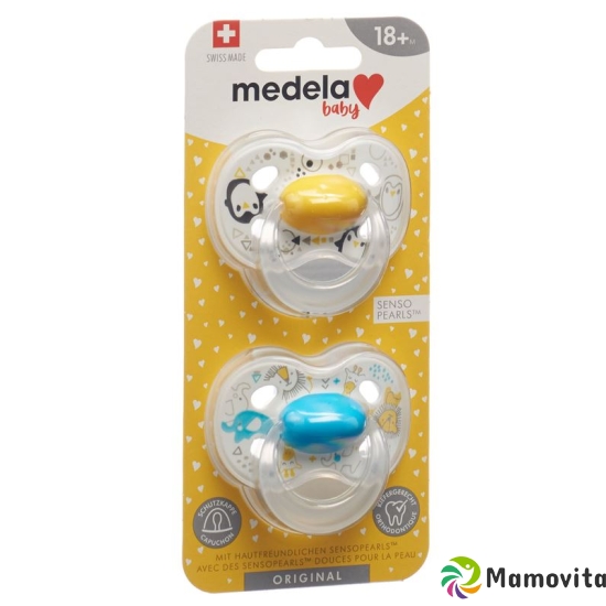 Medela Baby Dummy Original 18+ Unisex 2 pieces buy online