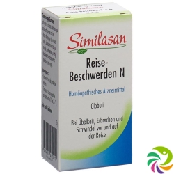 Similasan Reise-Beschwerden N Globuli Flasche 15g