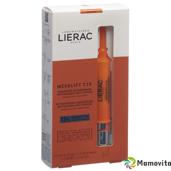 Lierac Mesolift Konzentrat 2 Ampullen 15ml buy online