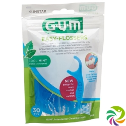 Gum Easy Flossers Zahnseidesticks 30 Stück