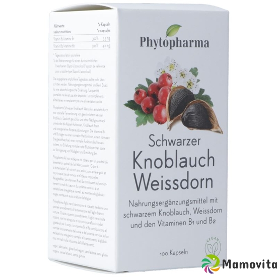 Phytopharma Schwarz Knoblauch Weissdo Kapseln 100 Stück buy online