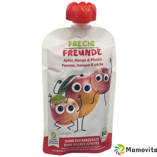 Freche Freunde Quetschmus Apfel Mango&pfirs 100g buy online