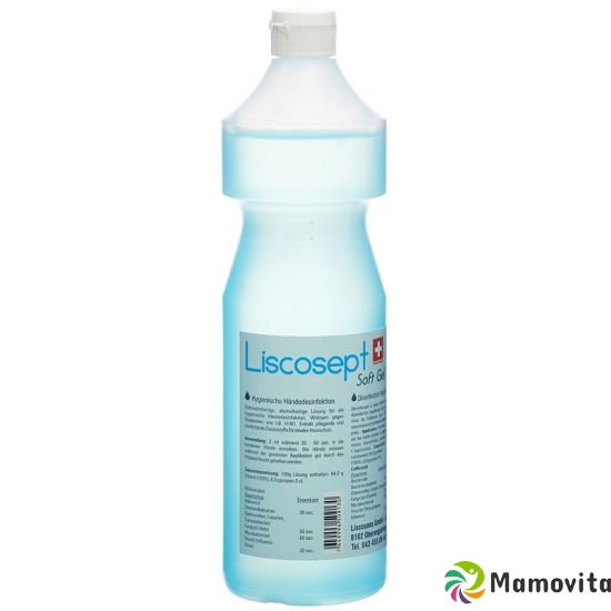 Liscosept Soft Gel Händedesinfekt Flasche 1000ml buy online