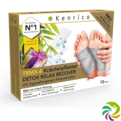 Kenrico Kräuterpflaster Trmx-4 Turma Detox 10 Stück